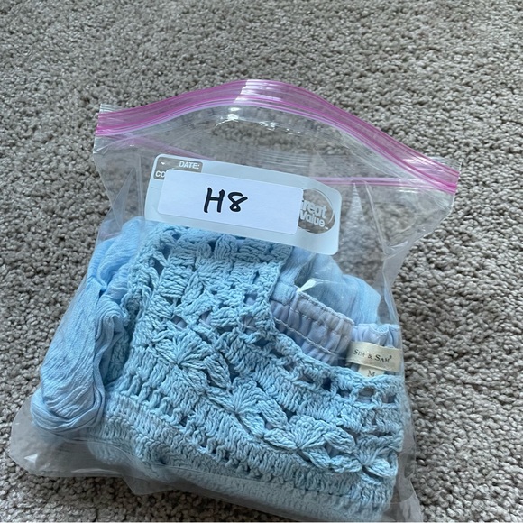 Sim & Sam blue longsleeve size medium - Picture 4 of 7